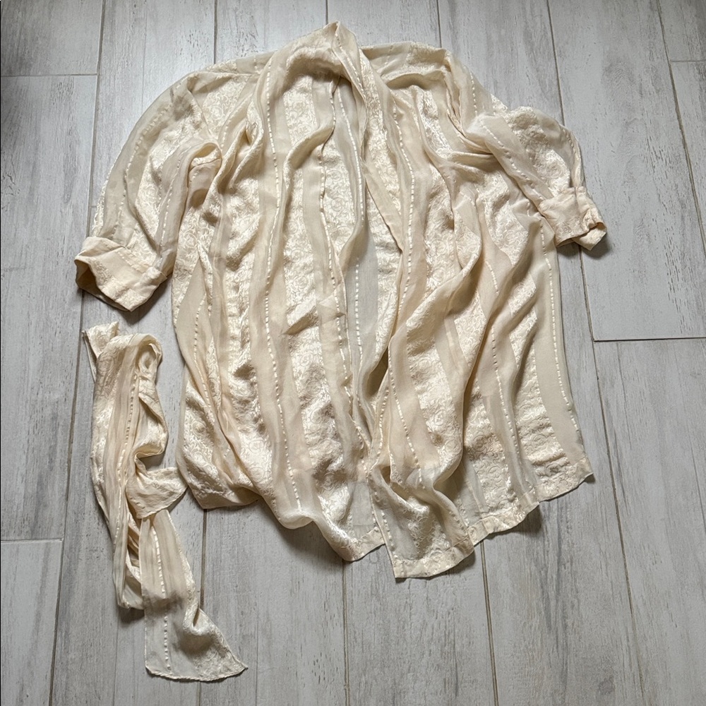 Cocoon By Randi Kristoffersen Intimates Slip and Robe - Picture 6 of 14
